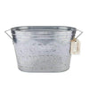 COLD DRINKS GALVANIZED METAL TUB BY TWINE - The Bar Warehouse