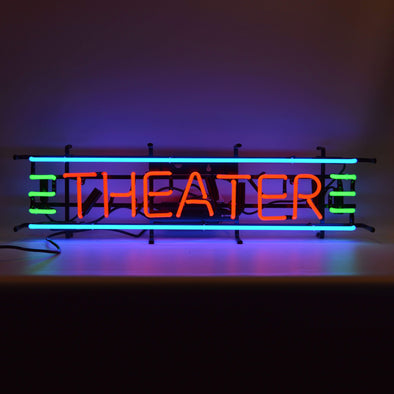 NEONETICS THEATER RED, GREEN & BLUE NEON SIGN - The Bar Warehouse