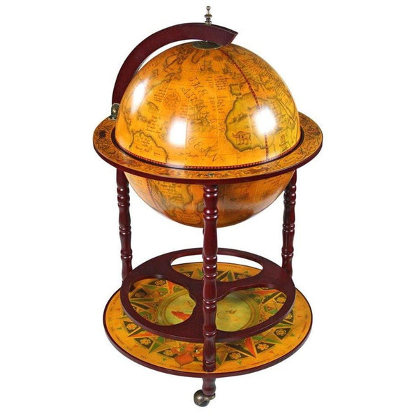 Sixteenth-Century Italian Replica Globe Bar - The Bar Warehouse