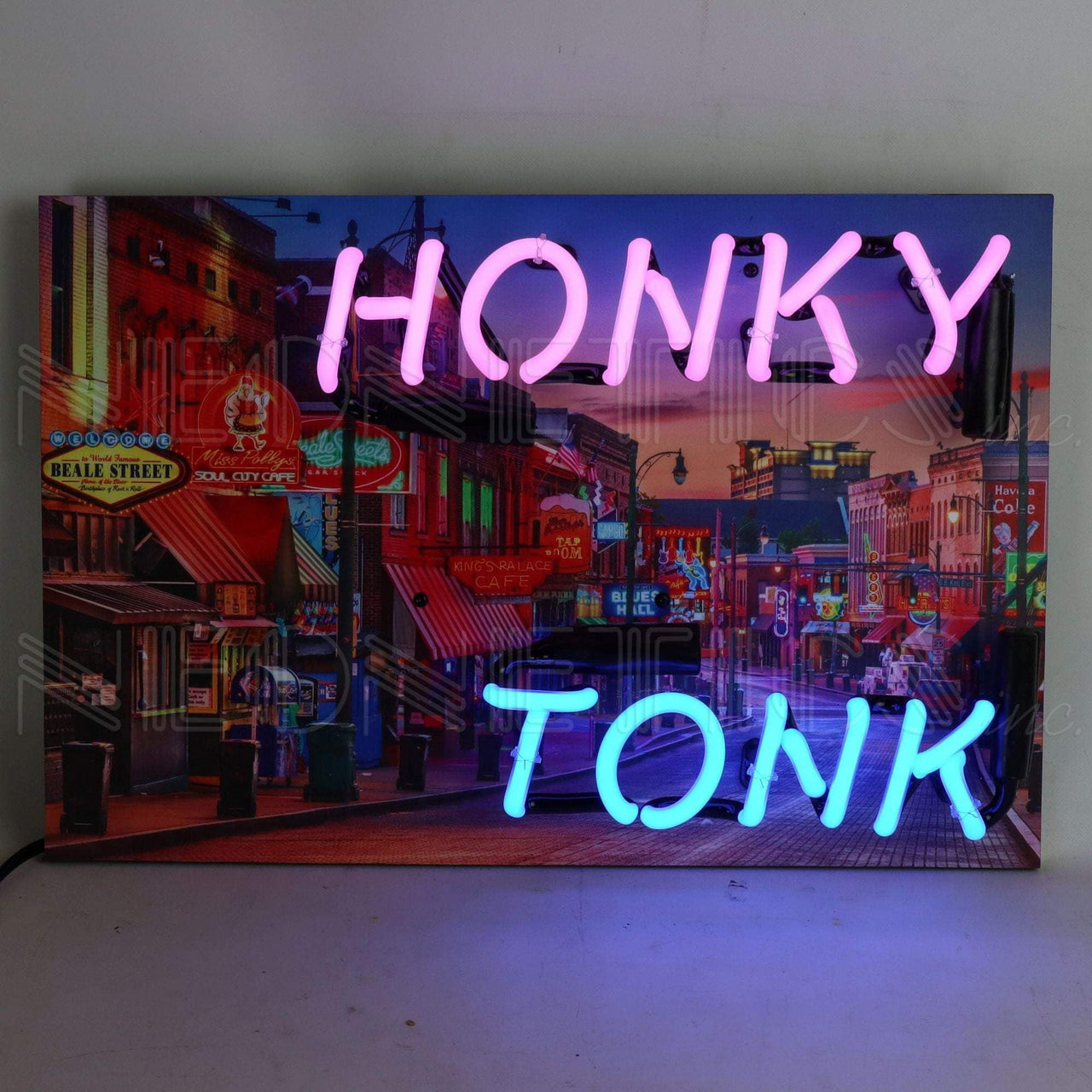 NEONETICS Junior Honky Tonk Neon Sign illuminated neon sign
