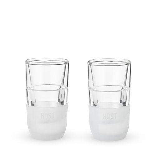 Glass FREEZE™ Shot Glass (set of two) by HOST - The Bar Warehouse