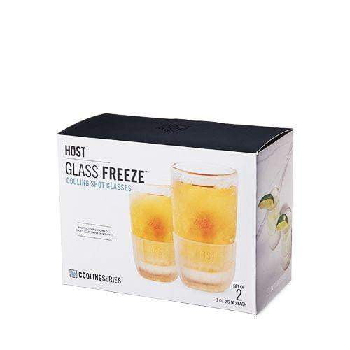 Glass FREEZE™ Shot Glass (set of two) by HOST - The Bar Warehouse