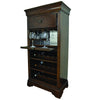 RAM GAME ROOM BAR CABINET WITH WINE RACK - The Bar Warehouse