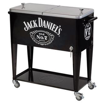 Jack Daniel's® Rolling Cooler - The Bar Warehouse