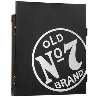 Jack Daniel's® Old No. 7 Dartboard Cabinet Set - The Bar Warehouse