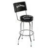 Jack Daniel's® Bar Stool w/ Backrest - The Bar Warehouse