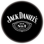 Jack Daniel's Bar Stool w/ Backrest - detail view