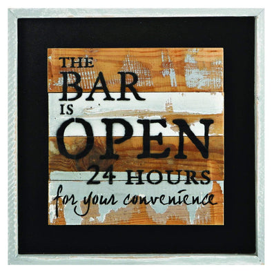 RAM Sweet Bird- BAR IS OPEN 24HRS LED SIGN - The Bar Warehouse