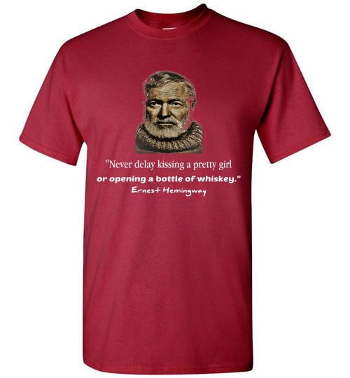 Whiskey T-Shirt-The Hemingway - detail view