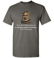 Whiskey T-Shirt-The Hemingway - alternate angle