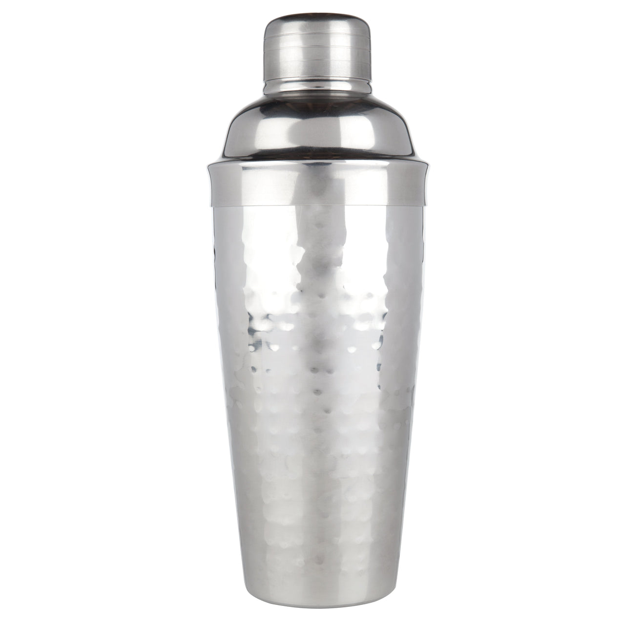 Irving Hammered Cocktail Shaker in Stainless Steel by Viski barware