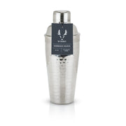 Irving Hammered Cocktail Shaker in Stainless Steel by Viski - alternate angle