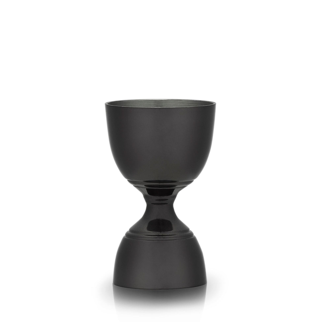 Barware - Warren: Gunmetal Black Canterbury Jigger By Viski