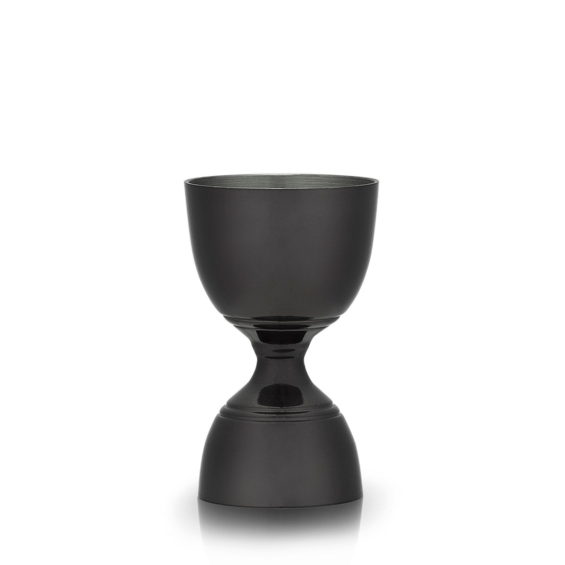 Barware - Warren: Gunmetal Black Canterbury Jigger By Viski