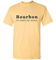 Whiskey T Shirt - Bourbon It's What's For Dinner - angle 14