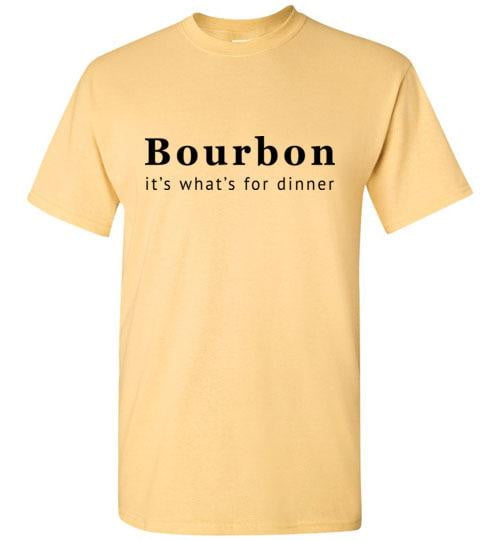 Whiskey T Shirt - Bourbon It's What's For Dinner - angle 14
