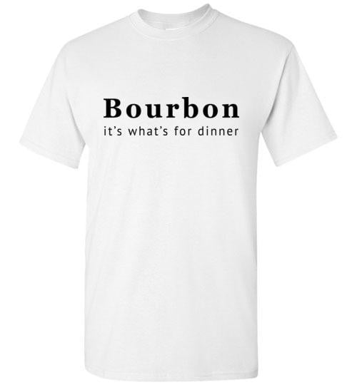 Whiskey T Shirt - Bourbon It's What's For Dinner - hero view