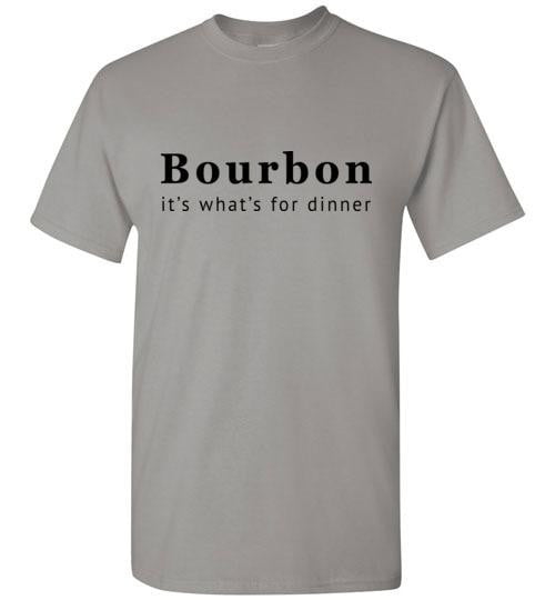 Whiskey T Shirt - Bourbon It's What's For Dinner - angle 7