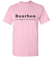Whiskey T Shirt - Bourbon It's What's For Dinner - angle 9