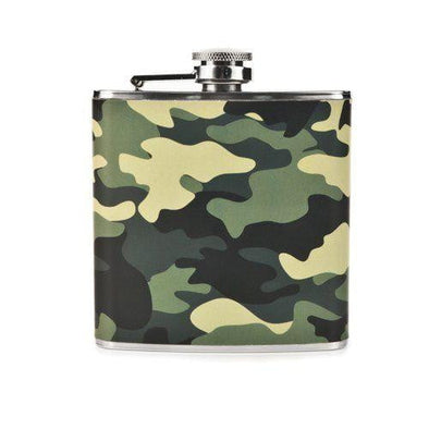 Camouflage Flask - The Bar Warehouse