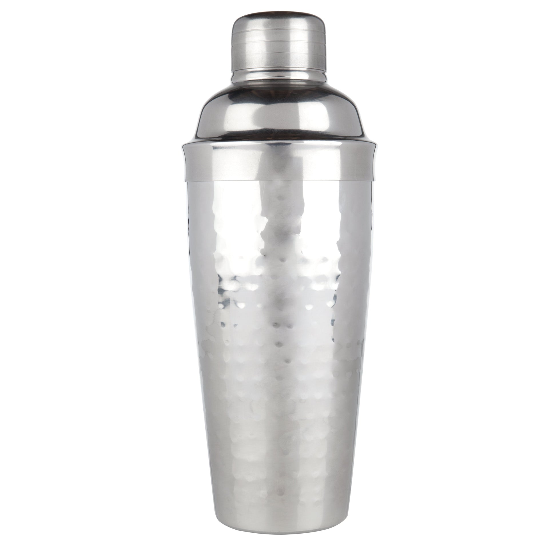 Irving Hammered Cocktail Shaker in Stainless Steel by Viski barware