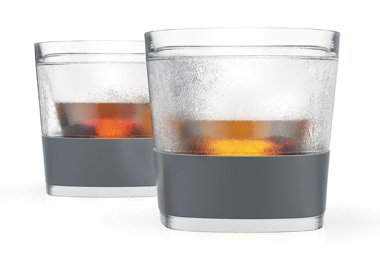 Whiskey FREEZE Cooling Cup in Gray, Set of 2 by HOST - detail view
