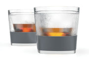 Whiskey FREEZE Cooling Cup in Gray, Set of 2 by HOST - detail view