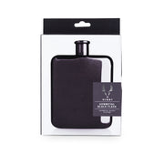 Warren 6 oz Flask in Gunmetal by Viski - alternate angle
