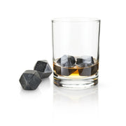 Glacier Rocks Hexagonal Basalt Stones, Set of 4 by Viski barware