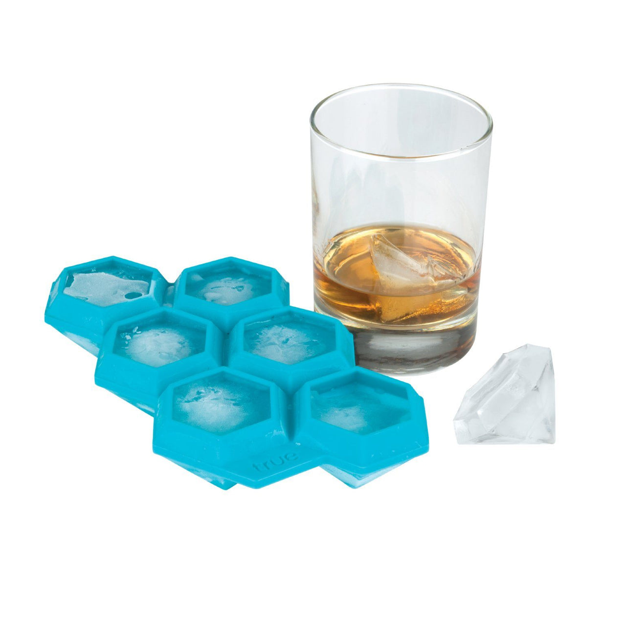 TrueZoo Iced Out Diamond Silicone Ice Cube Tray - hero view