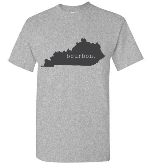 Whiskey T-Shirt - Kentucky is Bourbon - light - angle 12