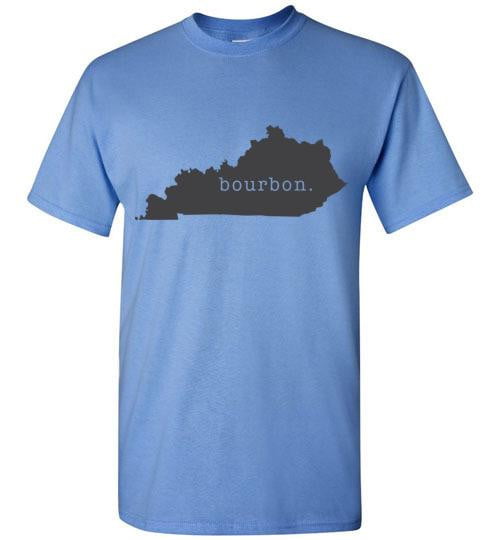 Whiskey T-Shirt - Kentucky is Bourbon - light - alternate angle