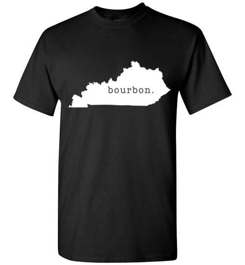 Whiskey T-Shirt - Kentucky is Bourbon - dark - hero view