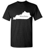 Whiskey T-Shirt - Kentucky is Bourbon - dark - hero view