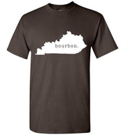 Whiskey T-Shirt - Kentucky is Bourbon - dark - in use