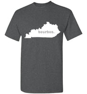 Whiskey T-Shirt - Kentucky is Bourbon - dark - lifestyle shot