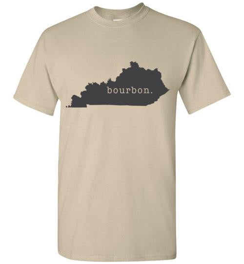 Whiskey T-Shirt - Kentucky is Bourbon - light - angle 10