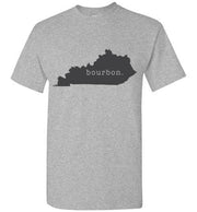 Whiskey T-Shirt - Kentucky is Bourbon - light - angle 12