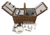 Wicker Picnic Basket - Cape Cod by Twine - The Bar Warehouse