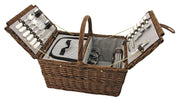 Cape Cod Wicker Picnic Basket Set by Twine - alternate angle