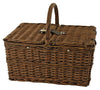 Wicker Picnic Basket - Cape Cod by Twine - The Bar Warehouse