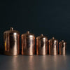 Pure Copper Kitchen Ingredient Canisters Several Options to Choose From - The Bar Warehouse