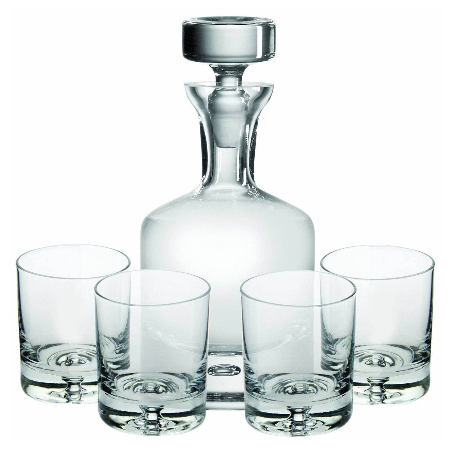 Whiskey Decanter Set - Taylor Double Old Fashioned by Ravenscroft Crystal - detail view