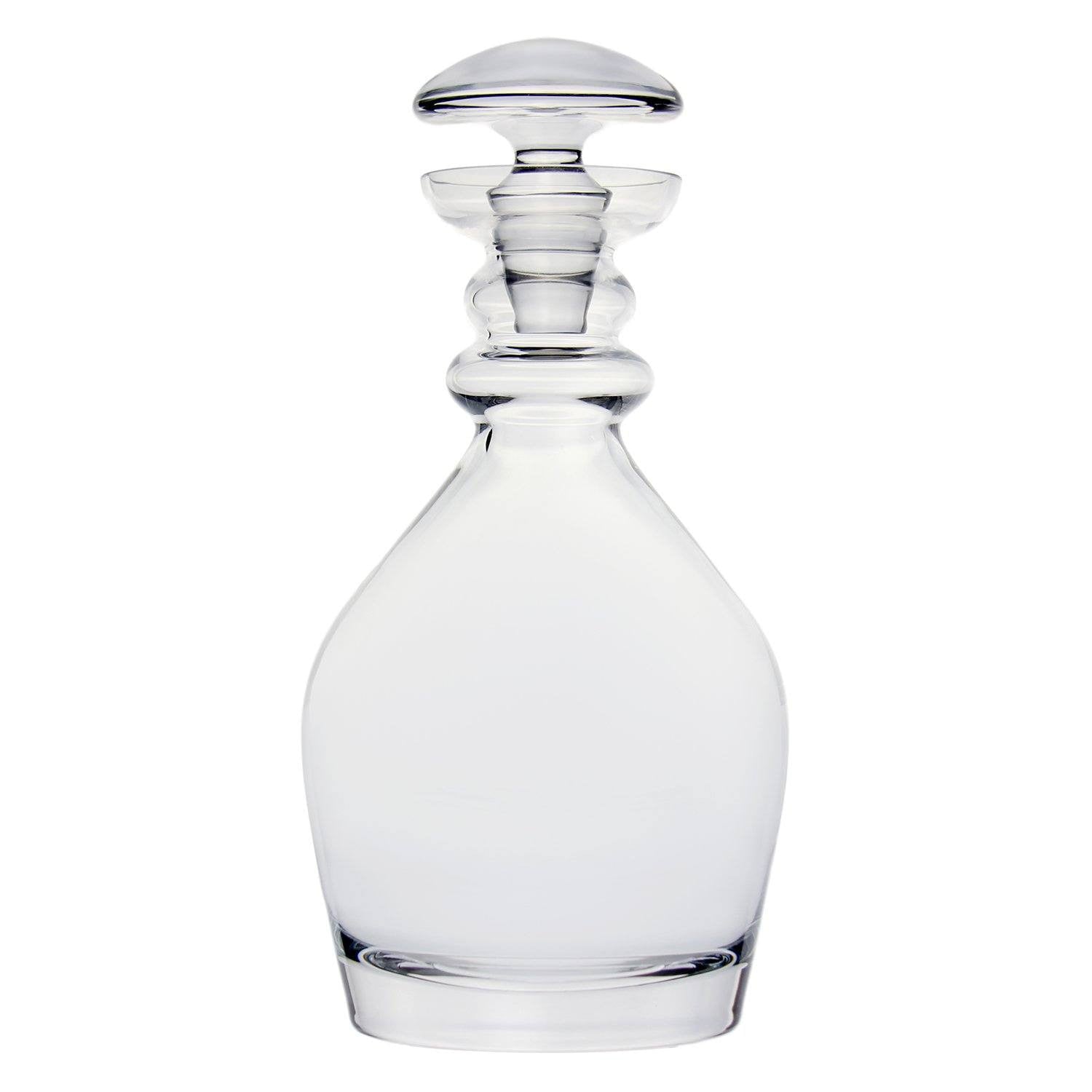Whiskey Decanter - Thomas Jefferson by Ravenscroft Crystal - alternate angle