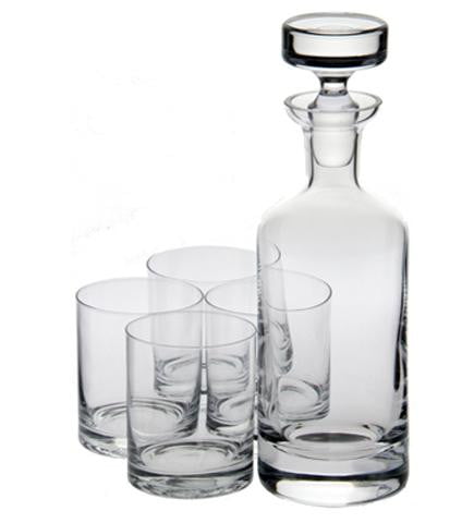 Whiskey Decanter Set - Wellington Double Old Fashioned by Ravenscroft - The Bar Warehouse