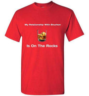 Whiskey T Shirt -Relationship On The Rocks - angle 8