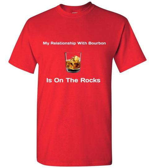 Whiskey T Shirt -Relationship On The Rocks - angle 8