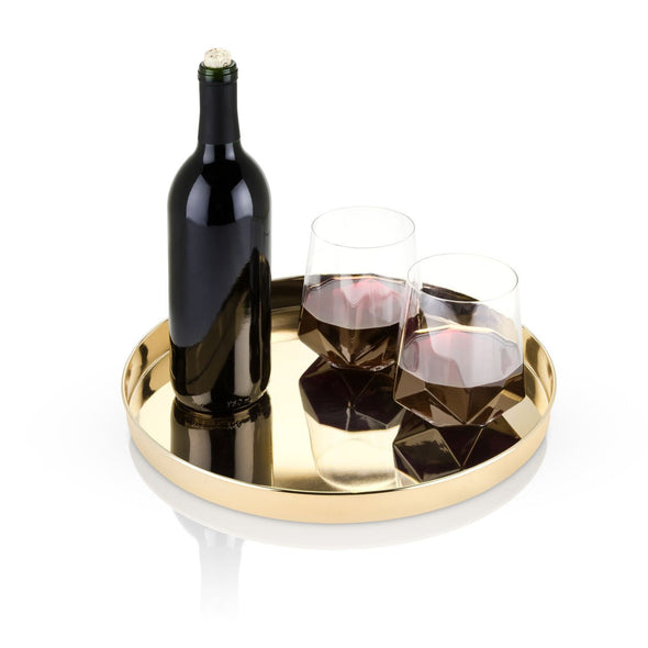 Serving Tray - Belmont Gold by Viski - The Bar Warehouse