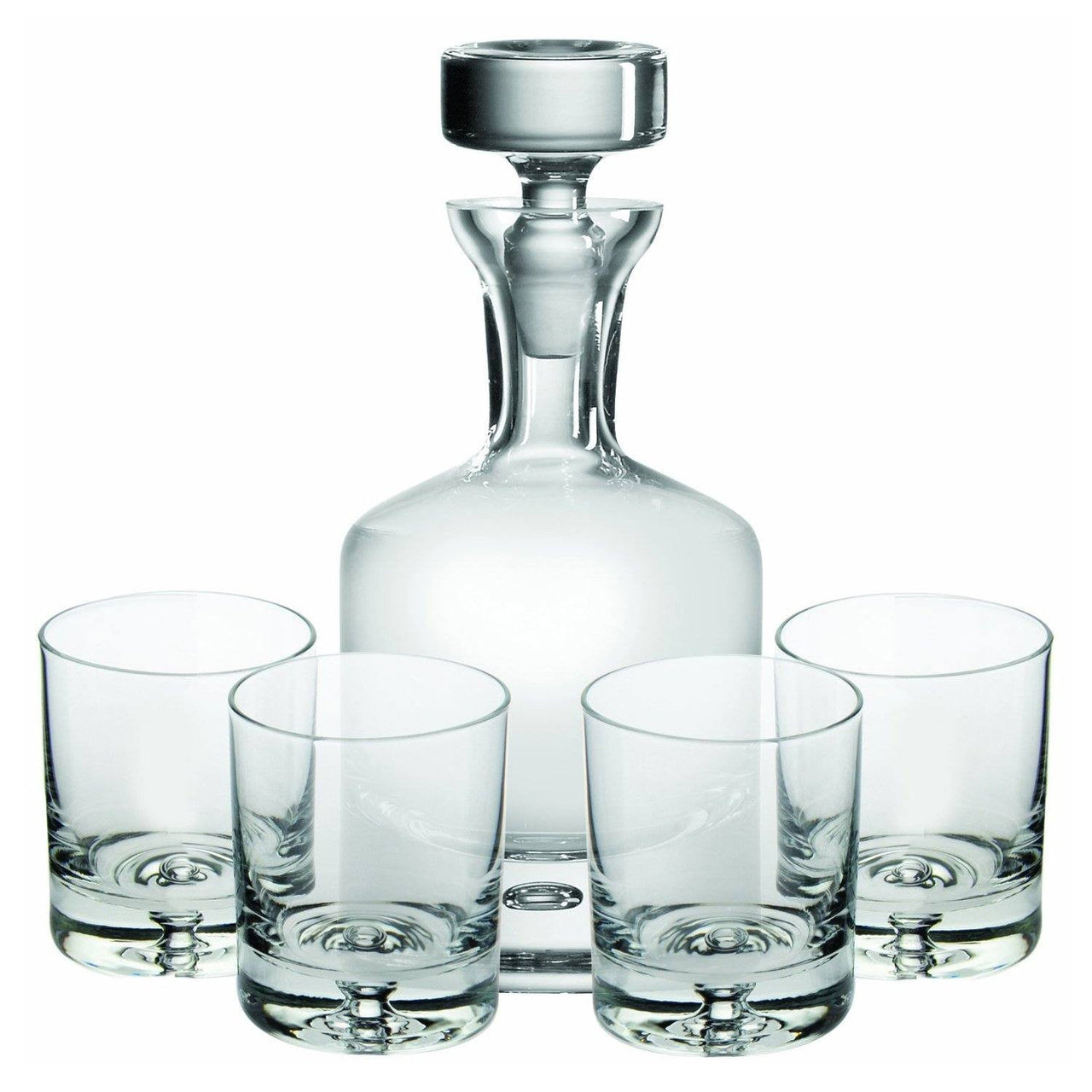 Whiskey Decanter Set - Taylor Double Old Fashioned by Ravenscroft Crystal - detail view