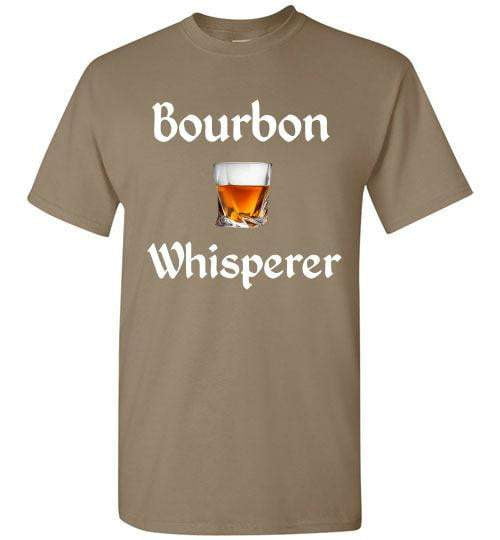 Whiskey T Shirt -Bourbon Whisperer - detail view